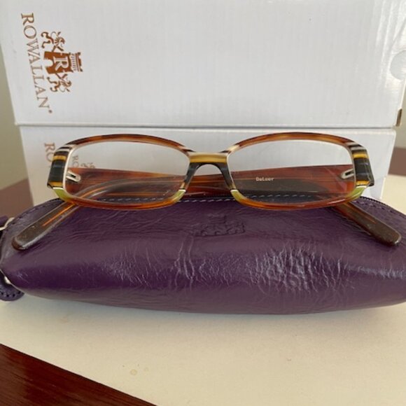 Rowallan of Scotland Set of 2 Small Leather Cases - Picture 3 of 7